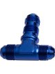 Aeroflow Bulkhead AN Tee -8AN Blue Nuts Sold Separately