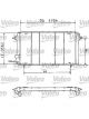Valeo Radiator Engine Cooling
