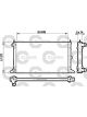 Valeo Radiator Engine Cooling 377mm Width 635mm Length 34mm Synthetic 32mm Inlet