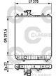 Valeo Radiator Engine Cooling 378mm Width 375mm Length 27mm Synthetic 28mm Inlet