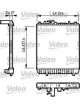 Valeo Radiator Engine Cooling 378mm Width 375mm Length 27mm Synthetic 28mm Inlet