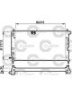 Valeo Radiator Engine Cooling 378mm Width 628mm Length 34mm Inlet