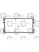 Valeo Radiator Engine Cooling 400mm Width 770mm Length 26mm 33mm Inlet 33mm
