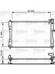Valeo Radiator Engine Cooling