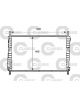 Valeo Radiator Engine Cooling 406mm Width 620mm Length 19mm Synthetic 34mm Inlet