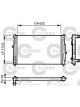 Valeo Radiator Engine Cooling 415mm Width 632mm Length 34mm 32mm Inlet
