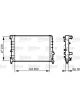 Valeo Radiator Engine Cooling