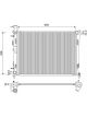 Valeo Radiator Engine Cooling