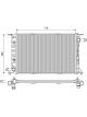 Valeo Radiator Engine Cooling