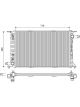 Valeo Radiator Engine Cooling