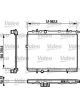Valeo Radiator Engine Cooling