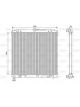 Valeo Radiator Engine Cooling