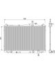 Valeo Radiator Engine Cooling