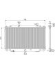 Valeo Radiator Engine Cooling