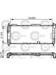 Valeo Radiator Engine Cooling w/o Coolant Regulator 273mm Width 680mm Len 29mm