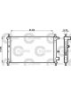 Valeo Radiator Engine Cooling w/o Coolant Regulator 285mm Width 530mm Len 28mm