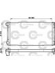 Valeo Radiator Engine Cooling w/o Coolant Regulator 322mm Width 580mm Len 34mm