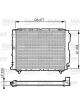 Valeo Radiator Engine Cooling w/o Coolant Regulator 374mm Width 477mm Len 34mm