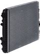 Valeo Radiator Engine Cooling w/o Coolant Regulator 375mm Wd 368mm Len 26mm 28mm
