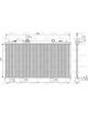 Valeo Radiator Engine Cooling