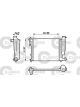 Valeo Radiator Engine Cooling w/o Coolant Regulator 378mm Wd 460mm Len 23mm 40mm