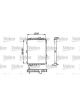Valeo Radiator Engine Cooling