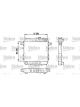 Valeo Radiator Engine Cooling w/o Coolant Regulator 383mm Width 325mm Len 34mm