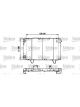 Valeo Radiator Engine Cooling