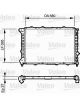 Valeo Radiator Engine Cooling