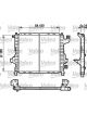 Valeo Radiator Engine Cooling