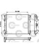 Valeo Radiator Engine Cooling w/o Coolant Regulator 415mm Width 480mm Len 28mm