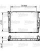 Valeo Radiator Engine Cooling w/o Coolant Regulator 453mm Width 600mm Len 27mm