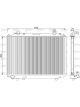 Valeo Radiator Engine Cooling