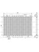 Valeo Radiator Engine Cooling