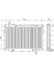 Valeo Radiator Engine Cooling