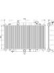 Valeo Radiator Engine Cooling