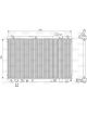 Valeo Radiator Engine Cooling