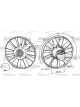 Valeo Radiator Fan 12V 345mm Dia 450/80W