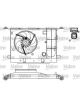 Valeo Radiator Fan with Holder