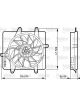Valeo Radiator Fan with Holder