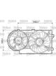 Valeo Radiator Fan with Holder