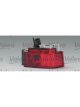 Valeo Rear Fog Light Red Bumper with Bulb Holder w/o Number Plate Light