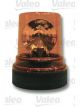 Valeo Rotating Beacon w/o Bulb H1 Bolted 12V Orange