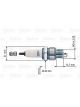 Valeo Spark Plug 12.7mm Thread
