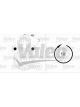 Valeo Starter 12V 1.4kW Right 30