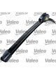 Valeo Wiper Blade For LHD Vehicles 550mm Length w/ Wear Warning Contact