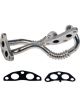 Dorman Engine Oil Cooler Line Flange Metal Quality Materials