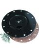 Aeroflow Billet Fuel Cell Cap Assembly For RCI Fuel Cells Black