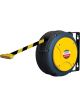 Alemlube El Series Caution Safety Barrier Reel 16M Long Yellow and Black Band