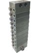Alemlube Assembled Divider Valves 19 Outlets 10 Section